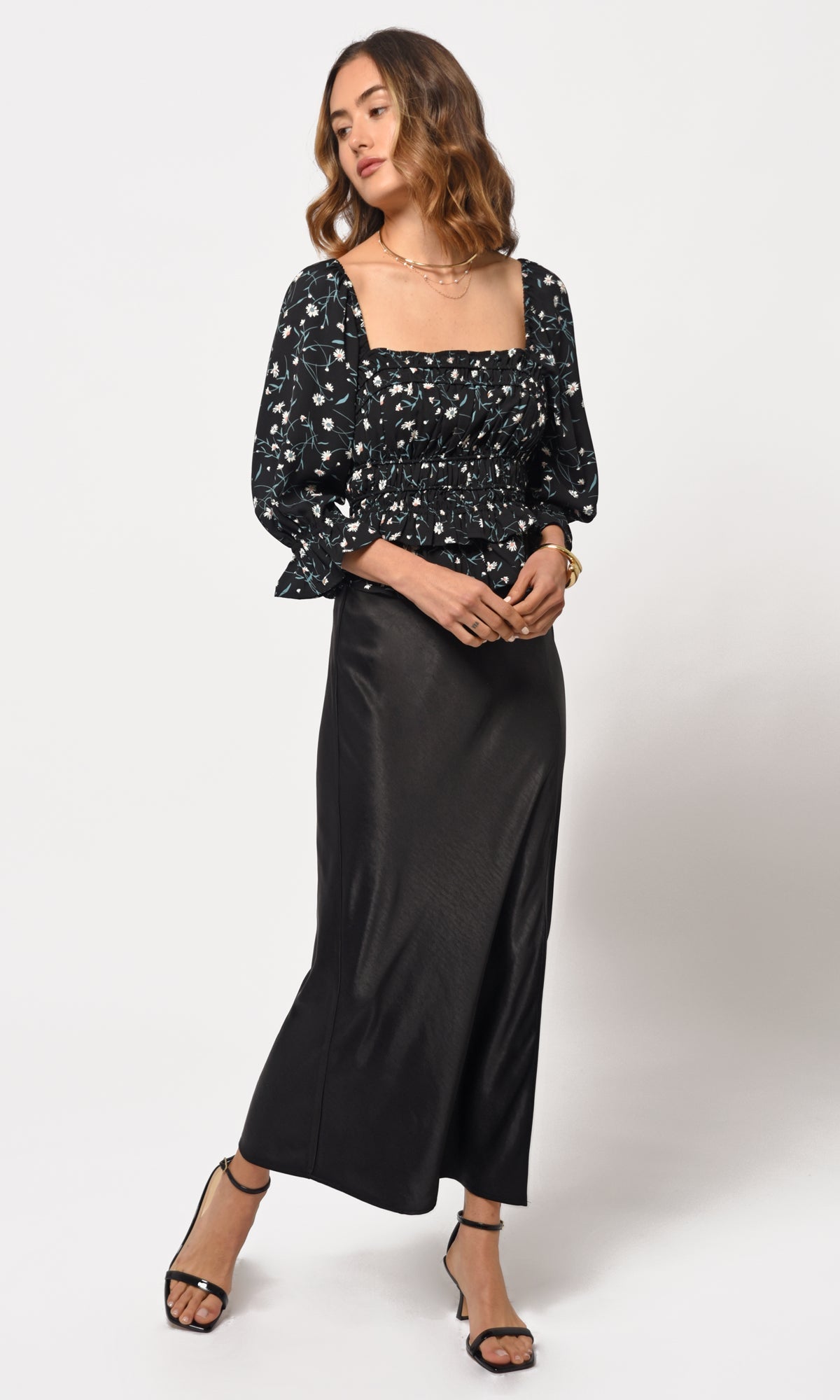 Anna Smocked Blouse