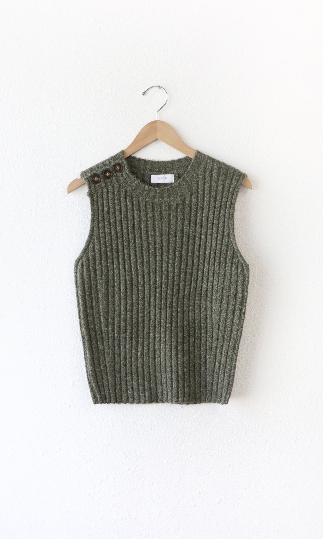 Yale Melange Sweater Knit Top