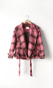 Reggie Brushed Plaid Jacket