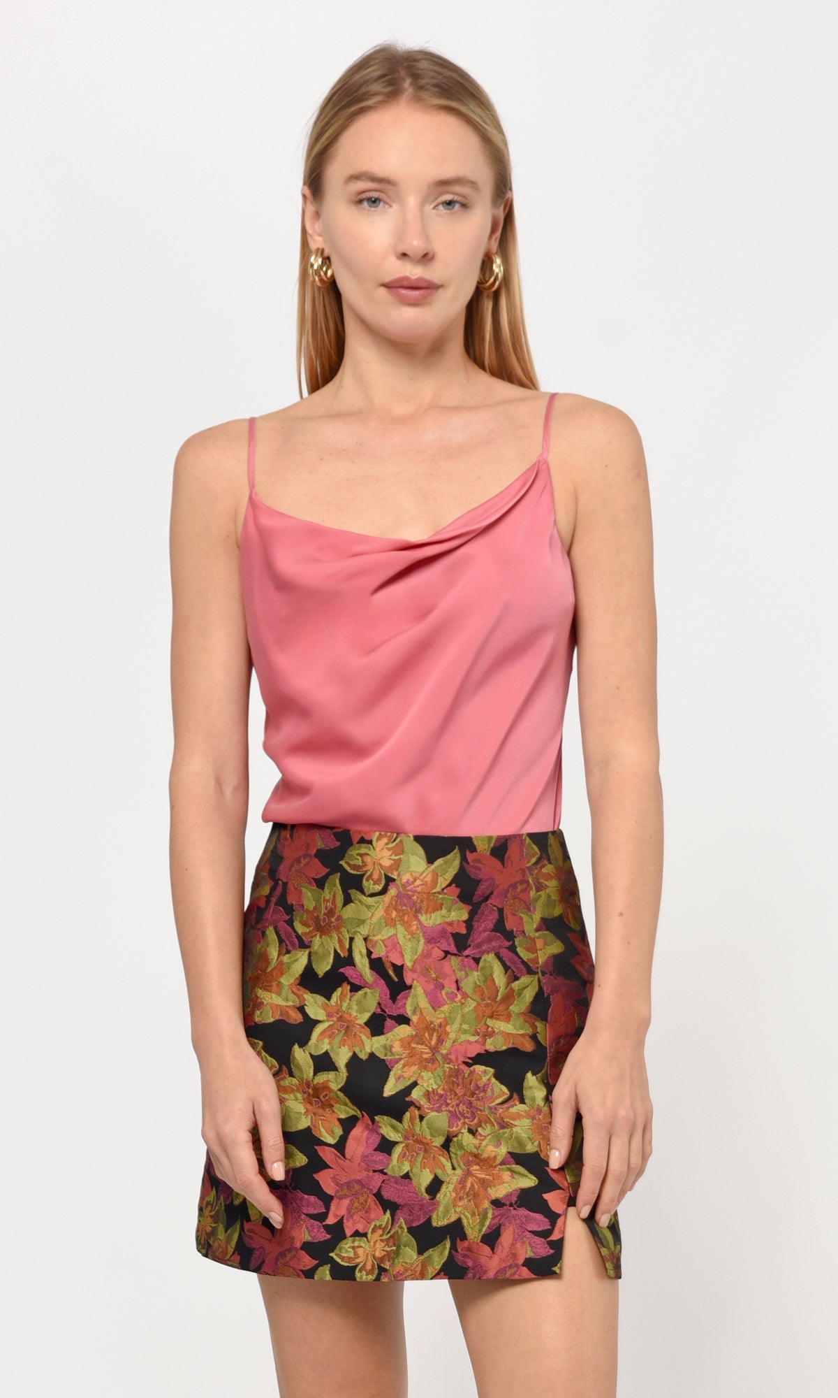 Tania Jacquard Mini Skirt