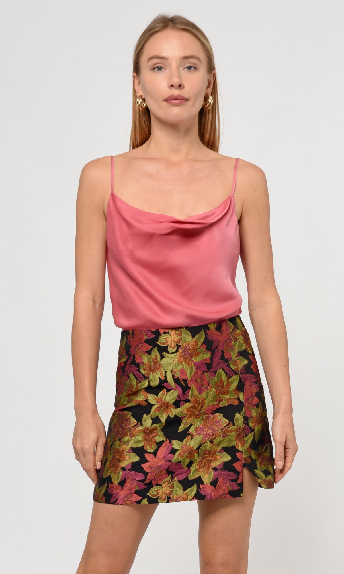 Tania Jacquard Mini Skirt