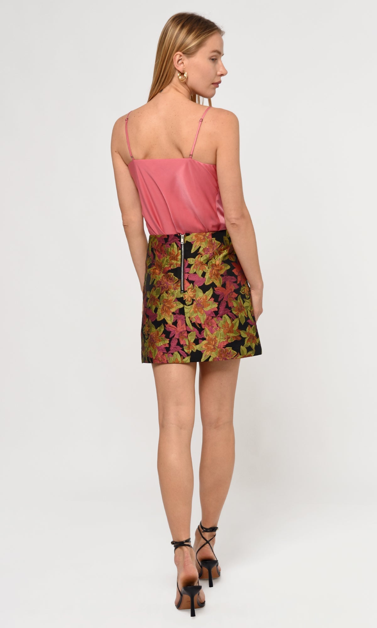 Tania Jacquard Mini Skirt