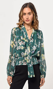 Estelle Tie Neck Blouse