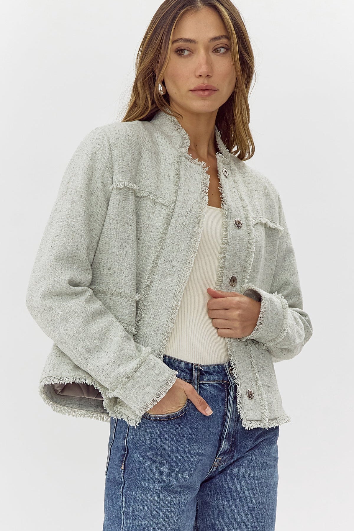 Liliana Linen Jacket