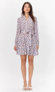 Kai Tie Waist Bubble Hem Dress