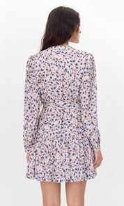 Kai Tie Waist Bubble Hem Dress