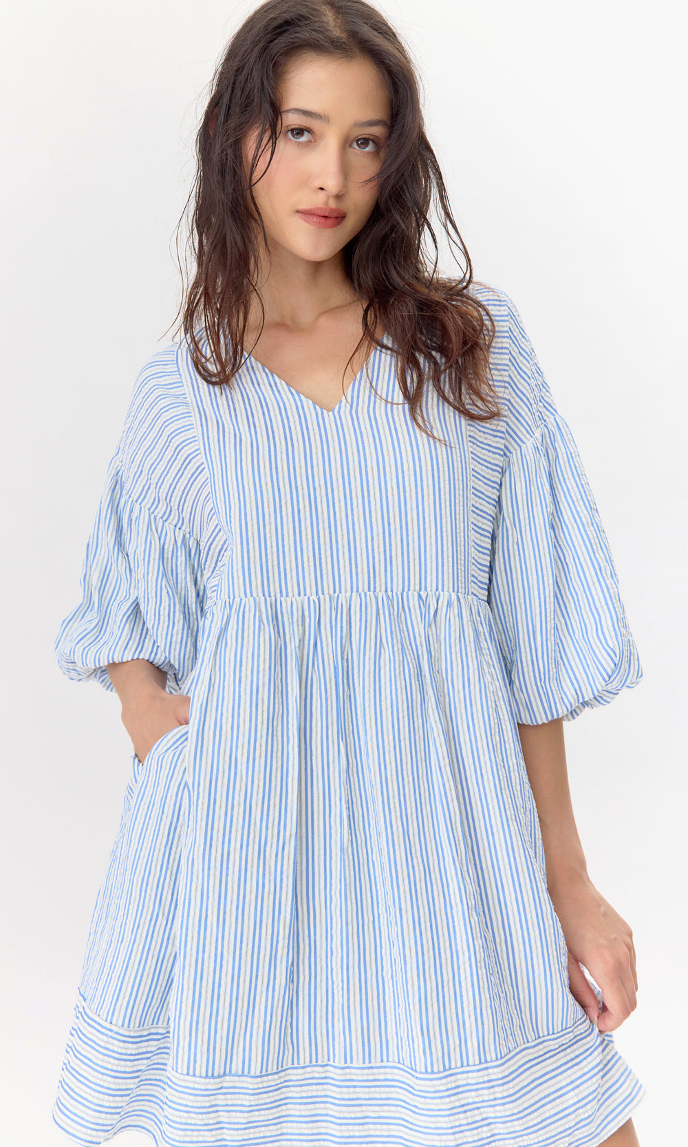 Tamara Tie Back Pullover Dress