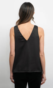 Kassi Shoulder Knot Satin Top