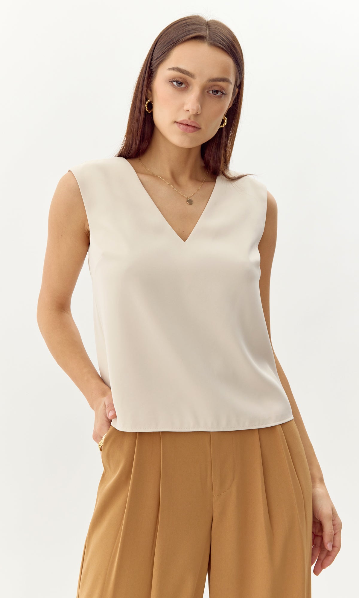 Yoona V-Neck Top
