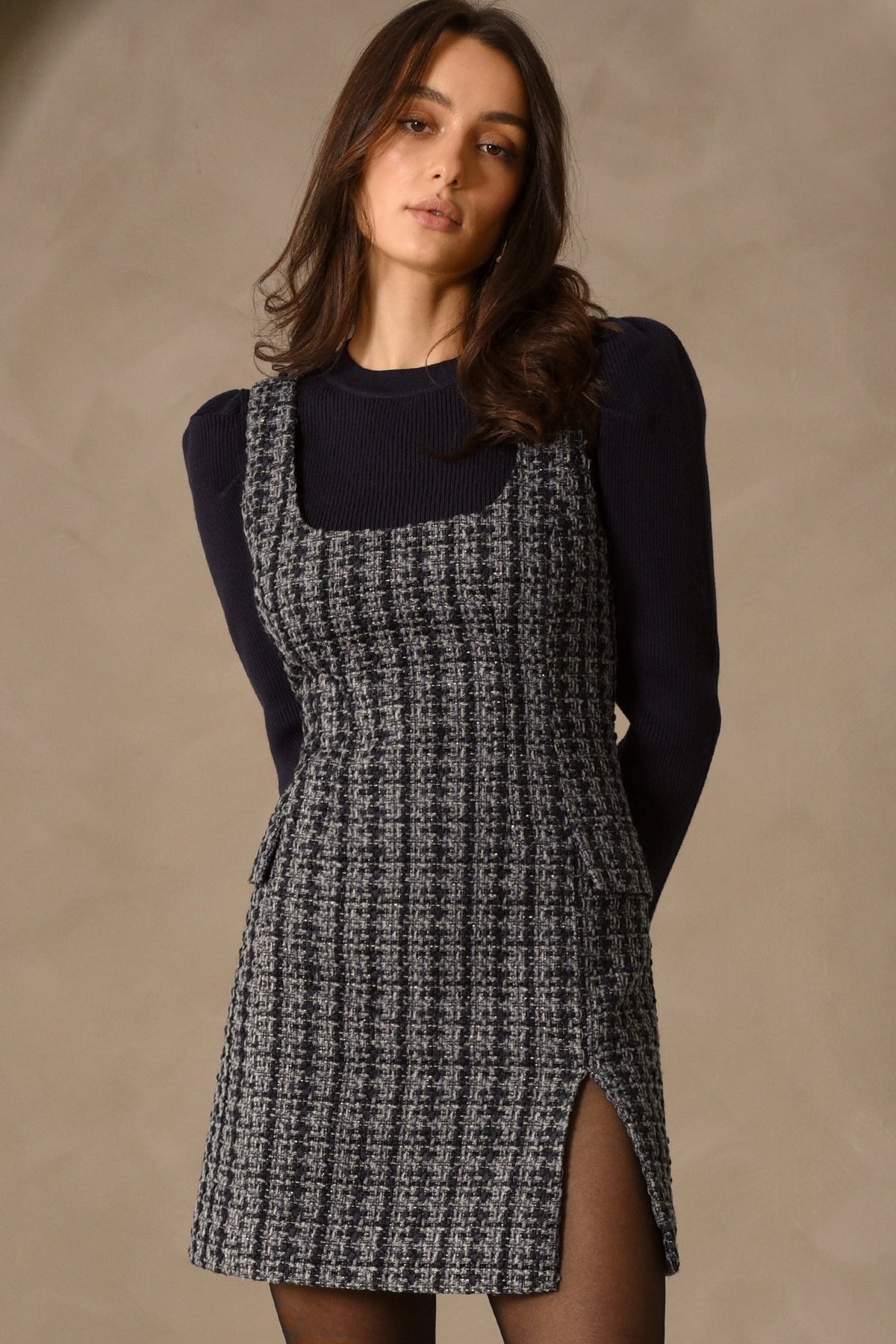 Vera Boucle Mini Dress