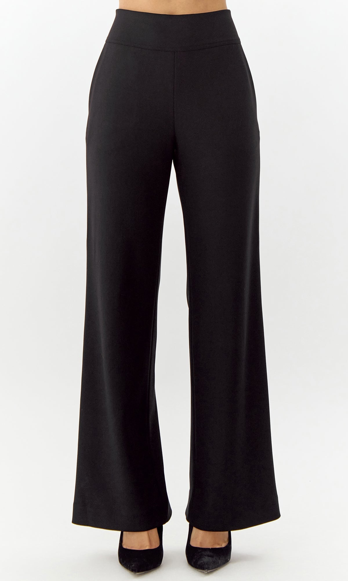 Silvie Wide Leg Knit Trouser