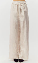 Elysa Metallic Wide Leg Pant