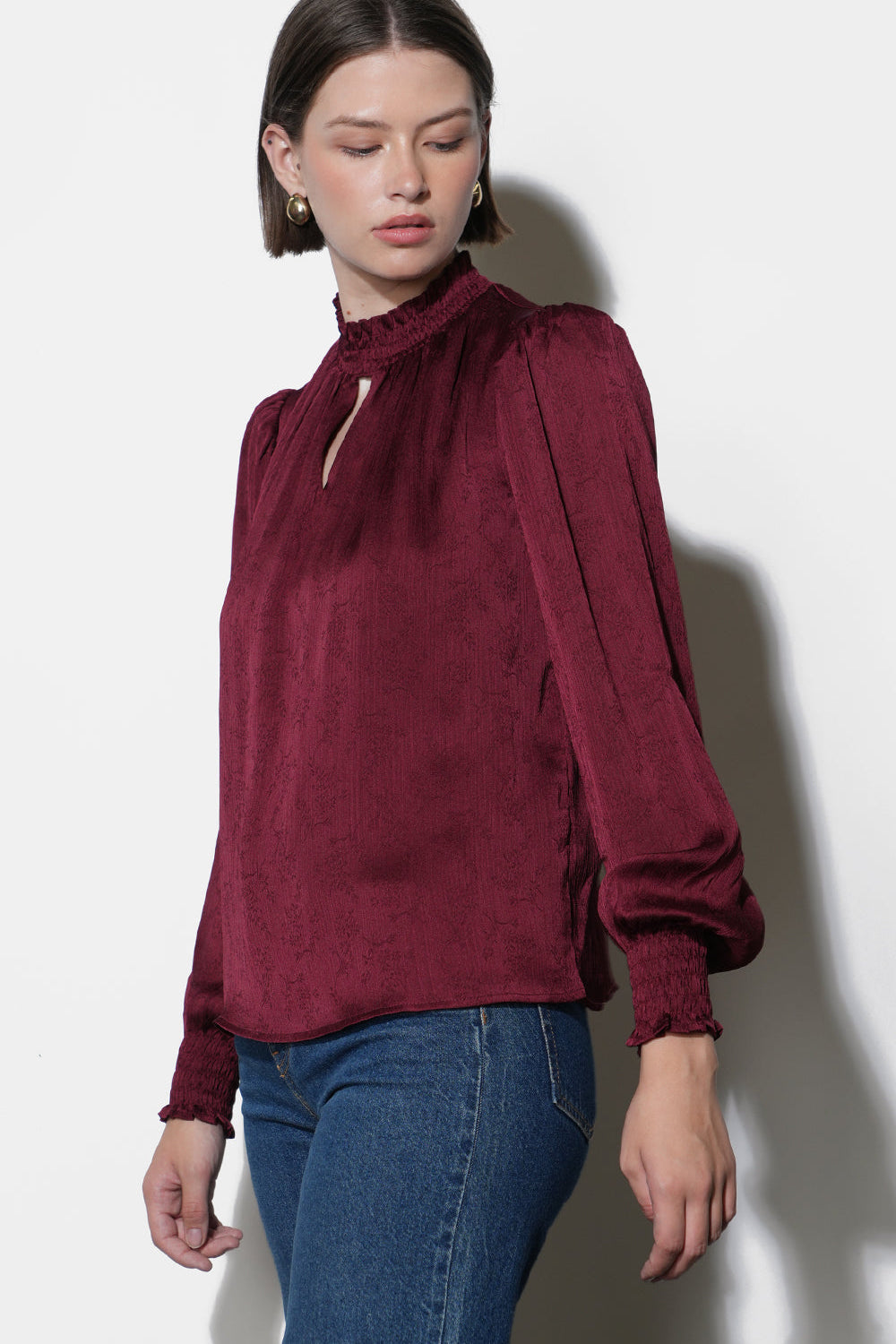 G249T7078MikaTexturedSmockedNeckBlouse3.jpg