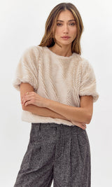 Isla Faux Fur Cozy Top