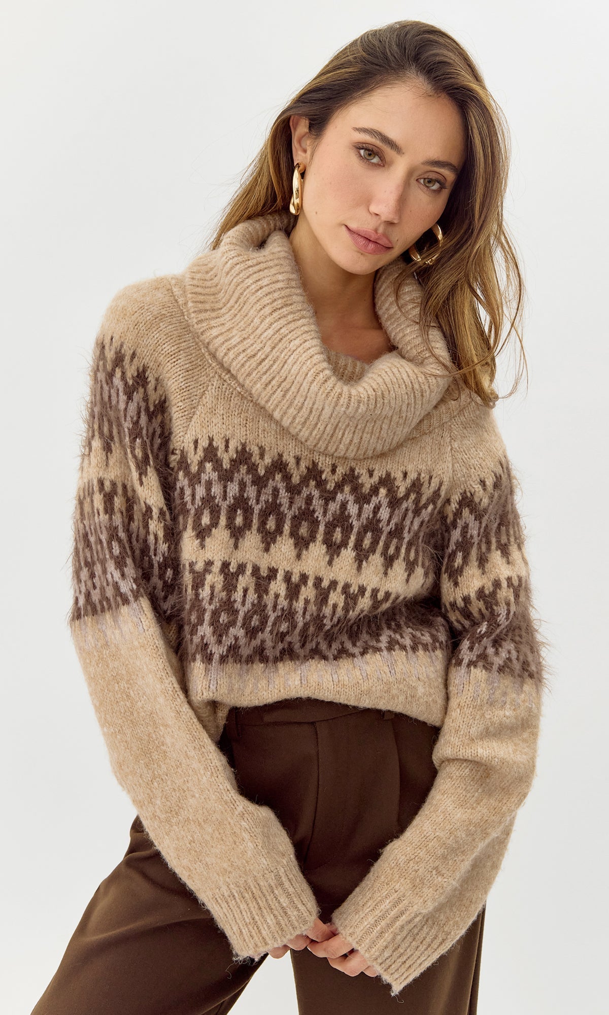 Harris Funnel Neck Sweater