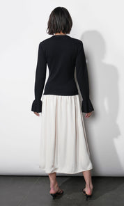 Jovie Twofer Sweater Midi Dress