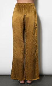 Nova Satin Drawstring Wide Leg Pants