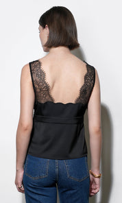 Isis Lace Detail Satin Cami