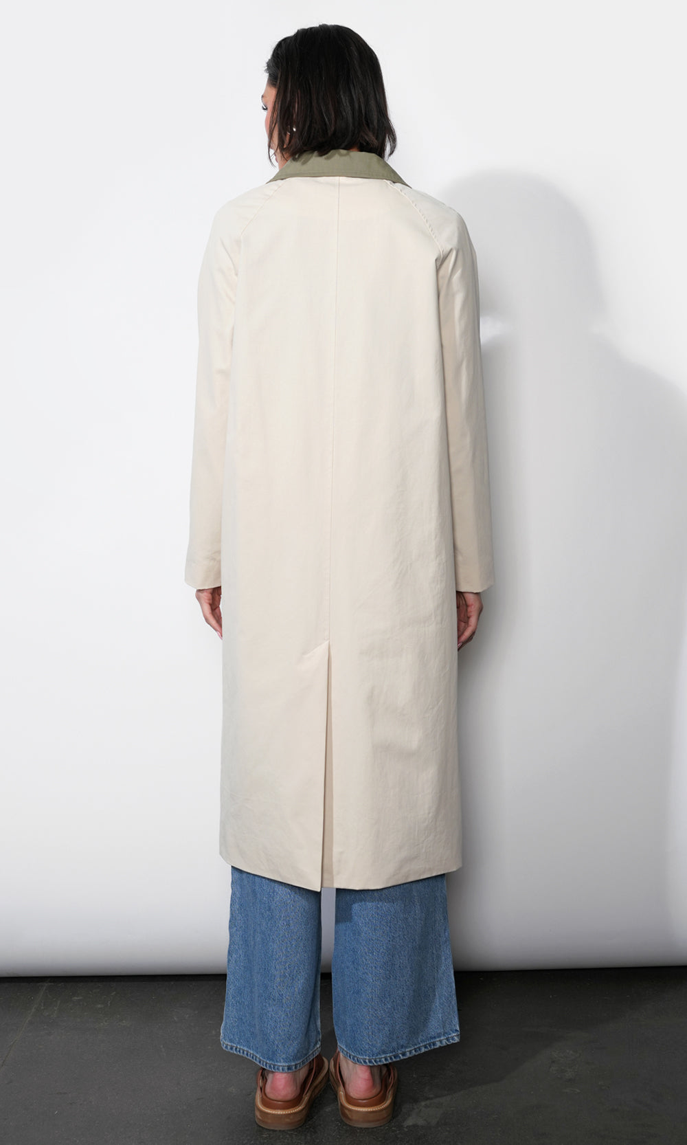 London Trench Coat w/ Grid Lining