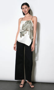 Lennon Side Tie Asymmetric Cami Top