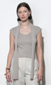 Hannah Scarf Knit Top