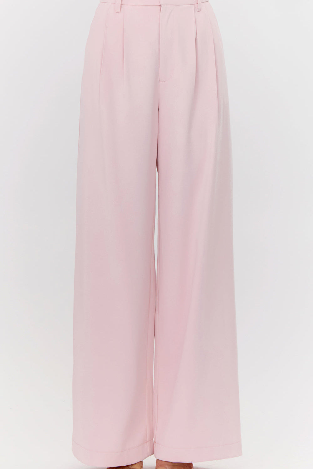Alexi Wide Leg Pleated Trousers