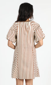 Sierra Stripe Easy Shift Dress