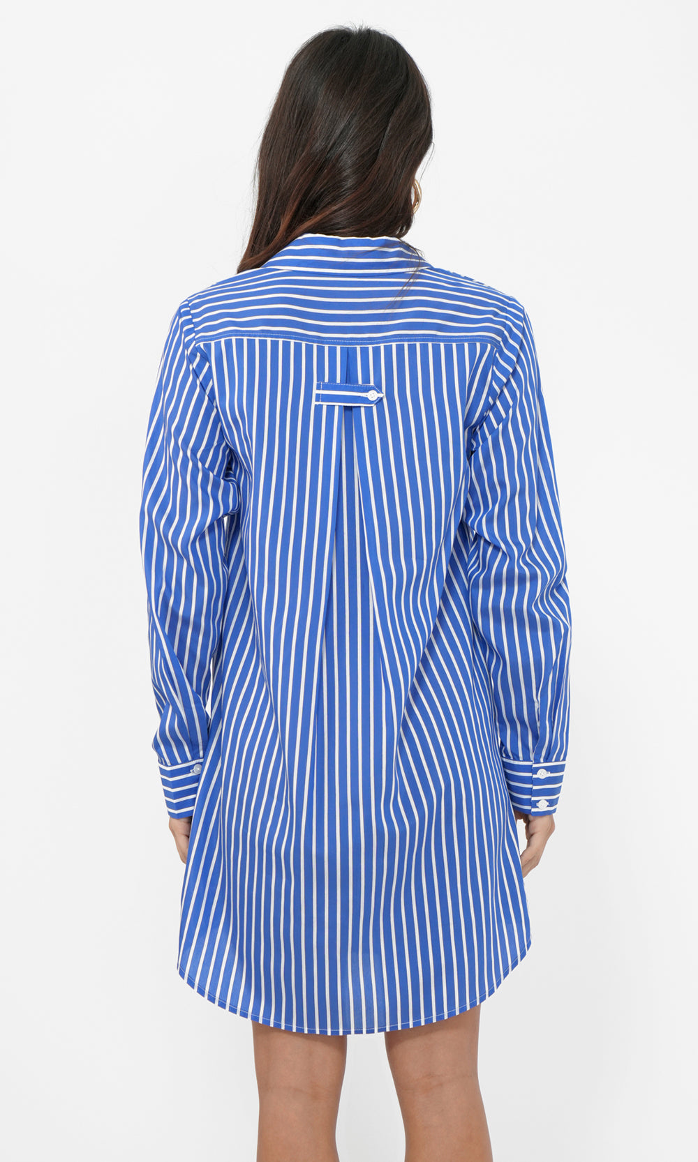 Nanda Bold Stripe Tunic Shirtdress