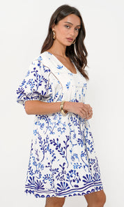 Nanci Popover Mini Dress