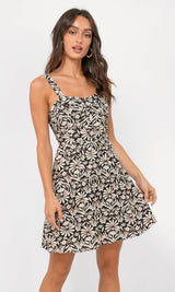 Britt Sweetheart Neck Mini Dress