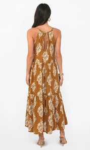 Sofie Braided Strap Midi Dress