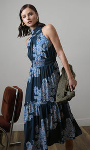 Leya Halter Midi Dress