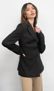 Yellis Pinched Waist Blazer