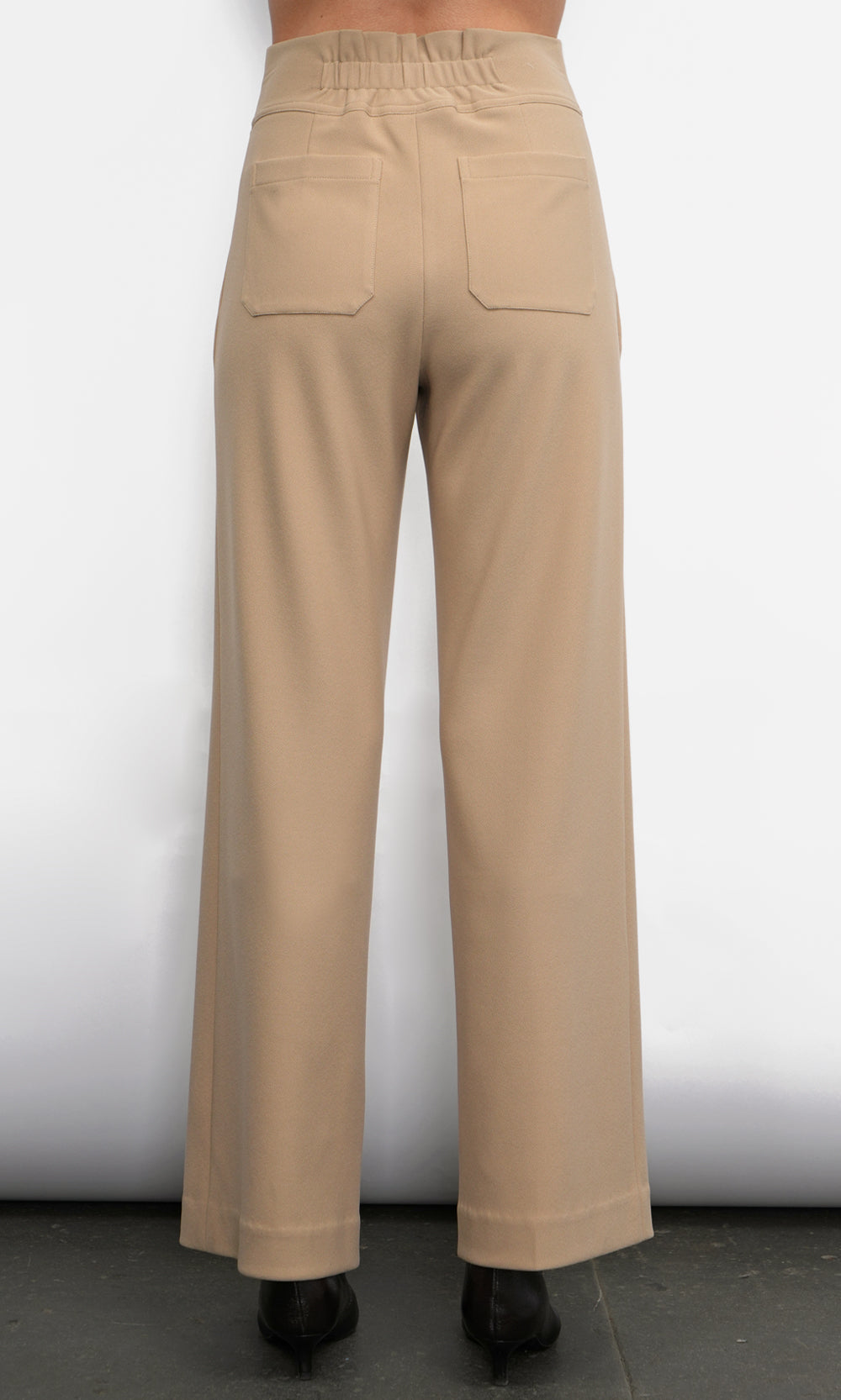Silvie Wide Leg Knit Trousers