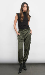 Paloma Funnel Neck Knit Top
