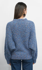 Jasper Slouchy Speckled Crew Neck Sweater