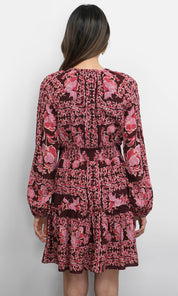 Ringo Long Sleeve Smocked Mini Dress