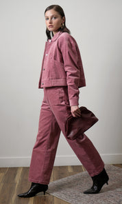 Deena Straight Leg Corduroy Pants