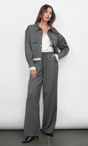 Coltrane Drawstring Trousers w/ Double