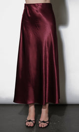 Paige Midi Slip Skirt