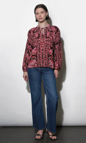 Hendrix Balloon Sleeve Blouse