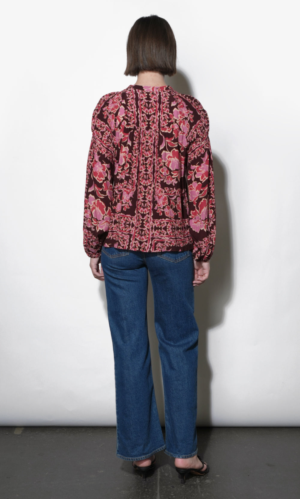 Hendrix Balloon Sleeve Blouse
