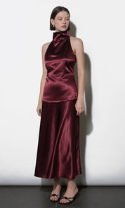 Paige Midi Slip Skirt