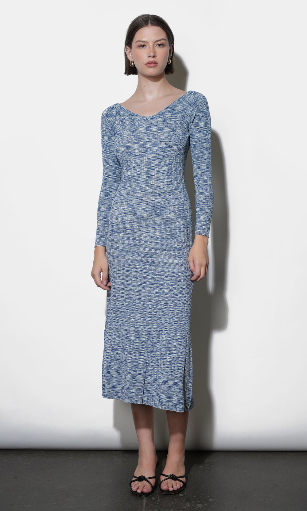 Harper Off The Shoulder Sweater Knit Dress