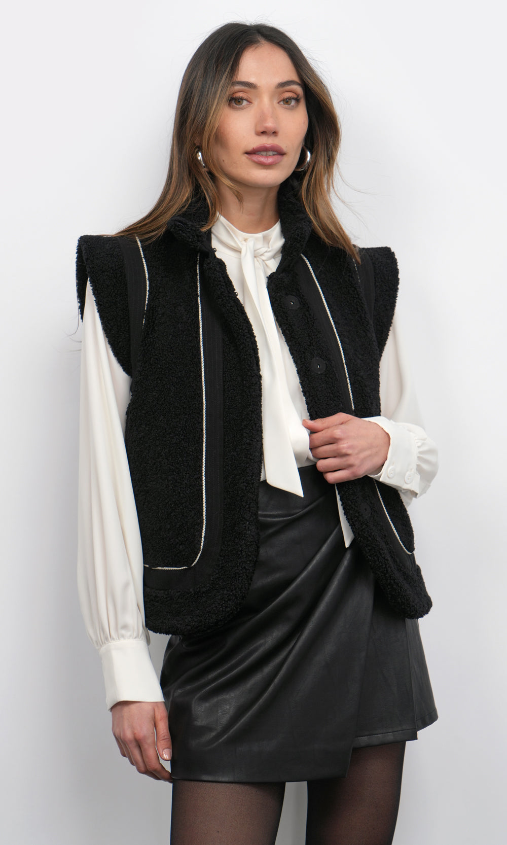 Rory Shearling Vest