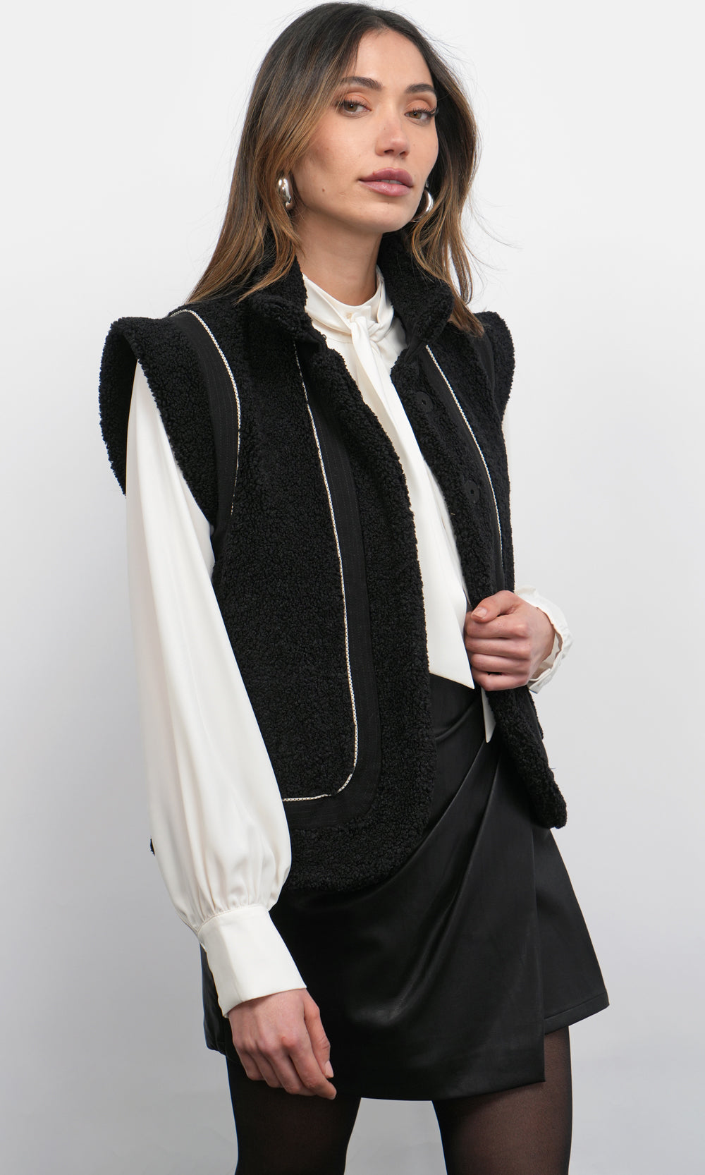 Rory Shearling Vest