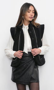 Rory Shearling Vest