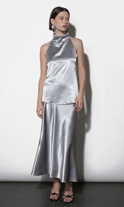 Paige Midi Slip Skirt