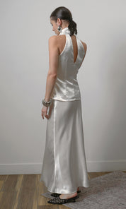 Paige Midi Slip Skirt