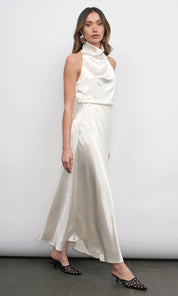 Paige Midi Slip Skirt